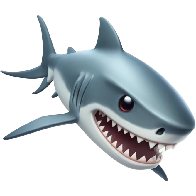 Mosquito shark emoji