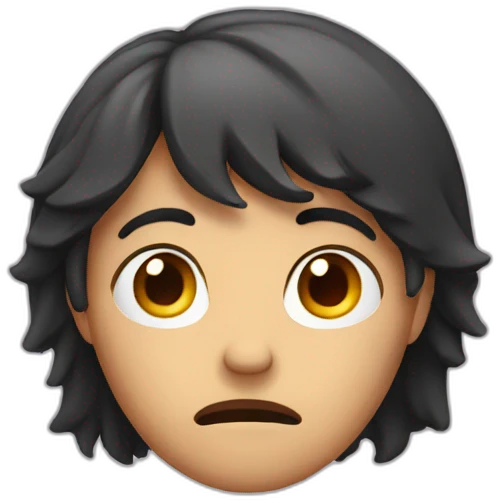 worried emoji