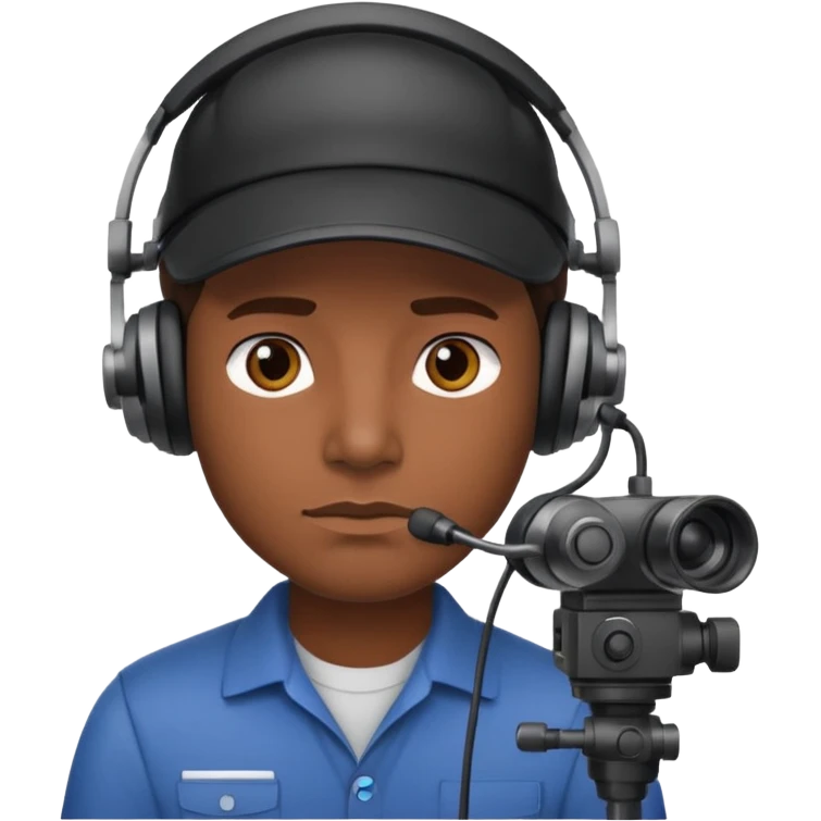cameraman in Newsroom emoji