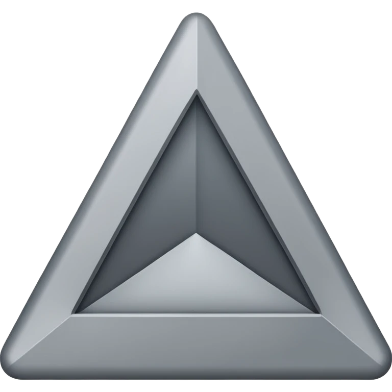 gray triangle smoot emoji