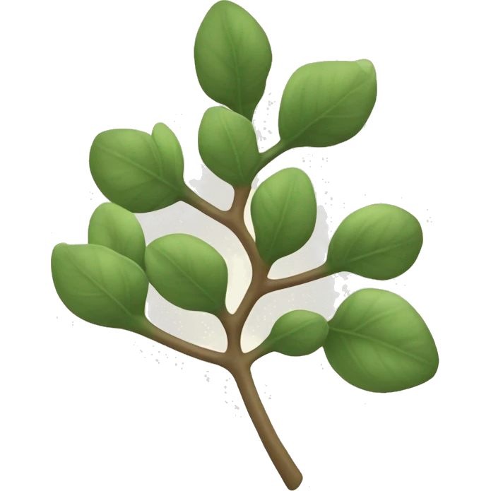 mistletoe in more neutral colours emoji