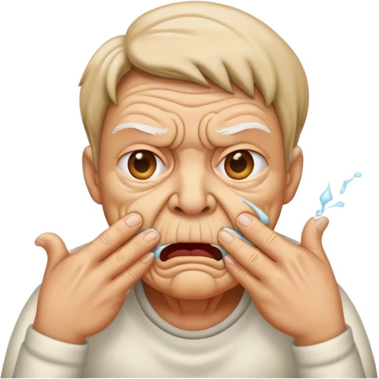 Spitting in disgust  emoji