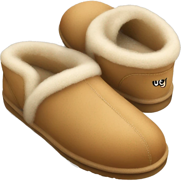 UGG slippers  emoji