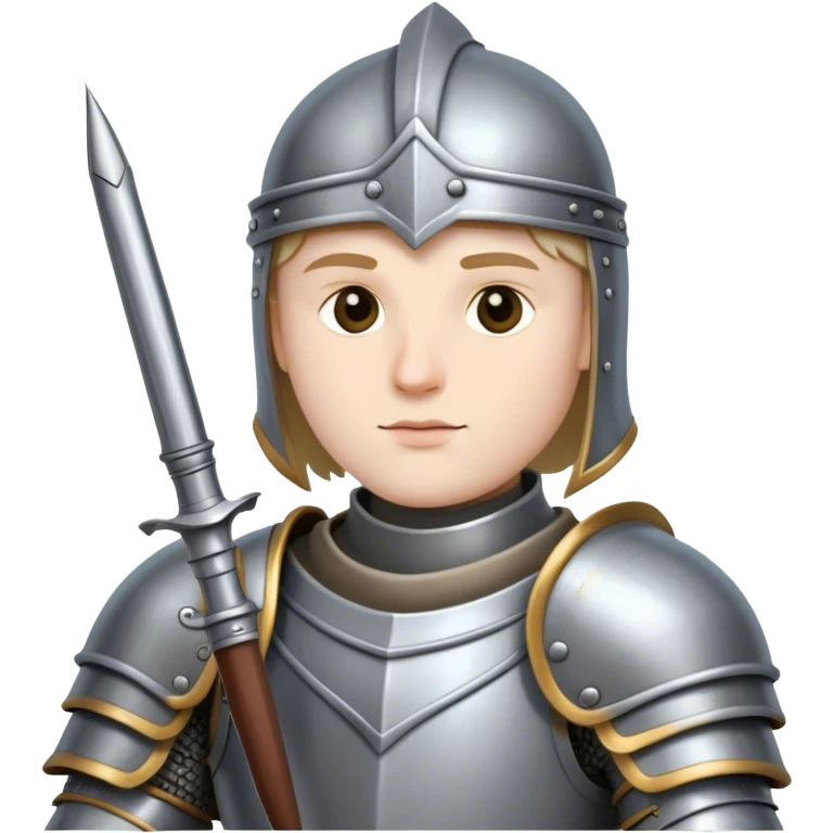 рыцарь в доспехах с авторучкой emoji