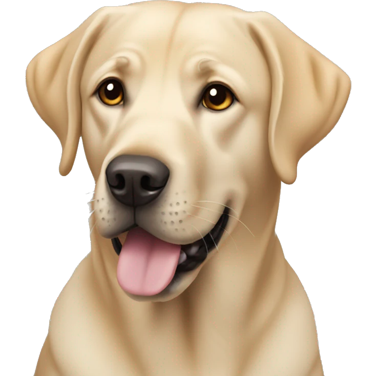 Labrador  emoji