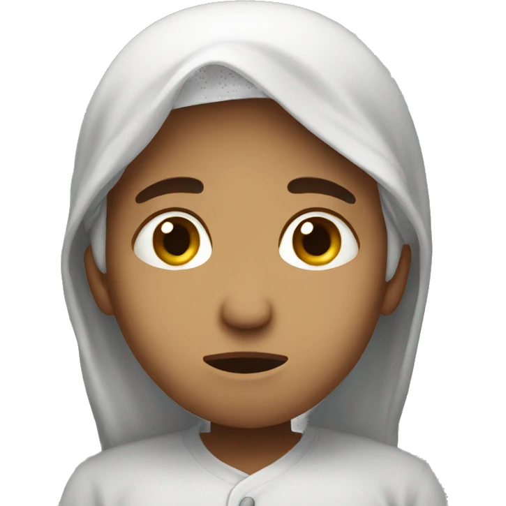 Muslim crying emoji
