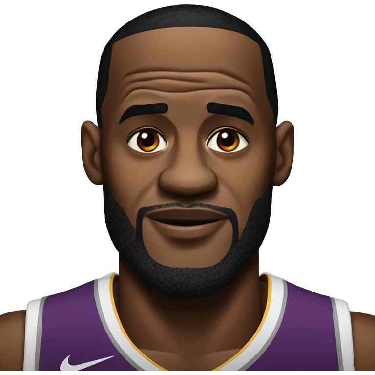 LeBron James emoji