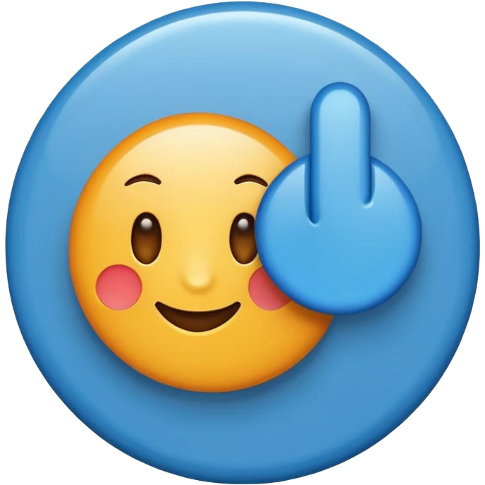 Blue tick instagram emoji
