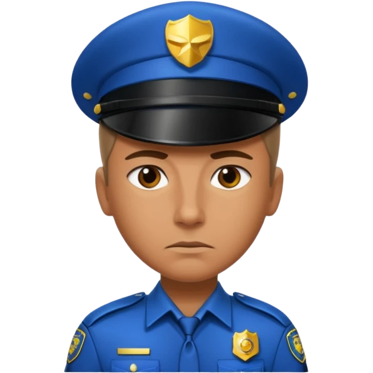 futuristic cop emoji