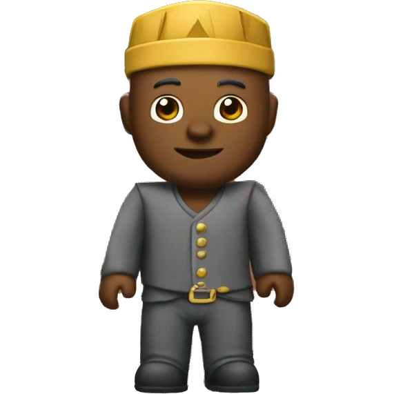 Brick king emoji
