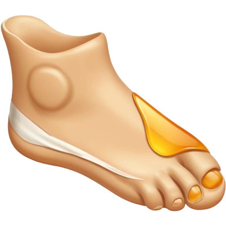 foot skin peeling emoji