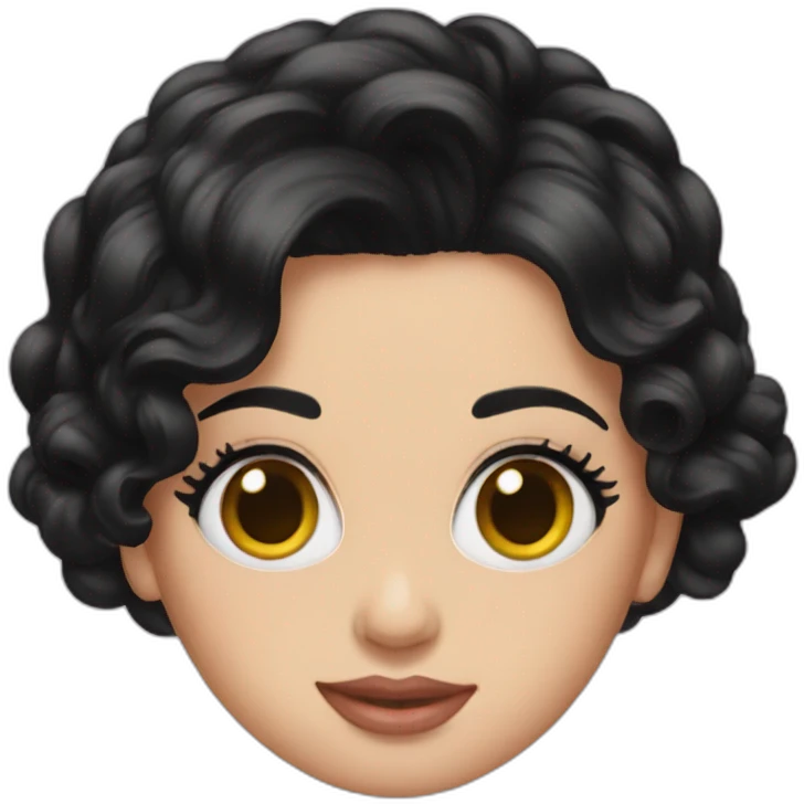 katy perry black hair emoji