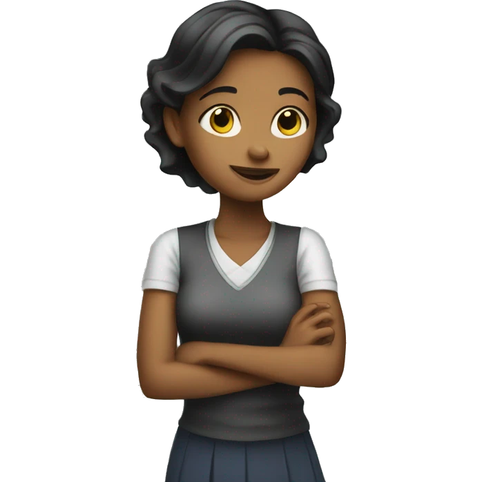 Girl counting money emoji