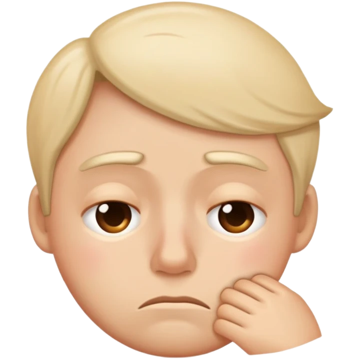 Tired person emoji