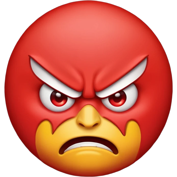 Emoji threatening  emoji