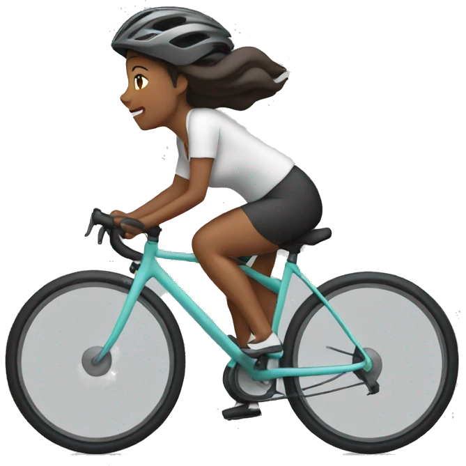 woman Cycling emoji