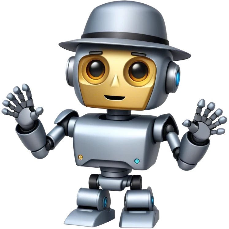 Robot Detective emoji