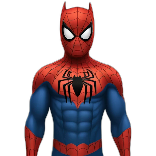 Spiderman Batman emoji