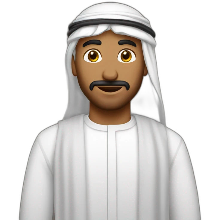 Arabe qui vole emoji