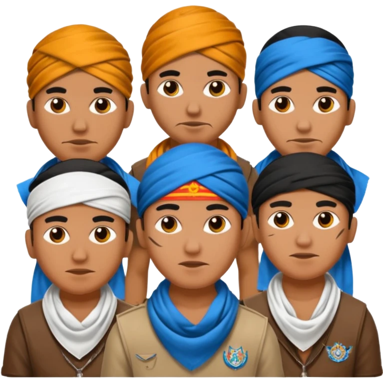 Indian gang members emoji