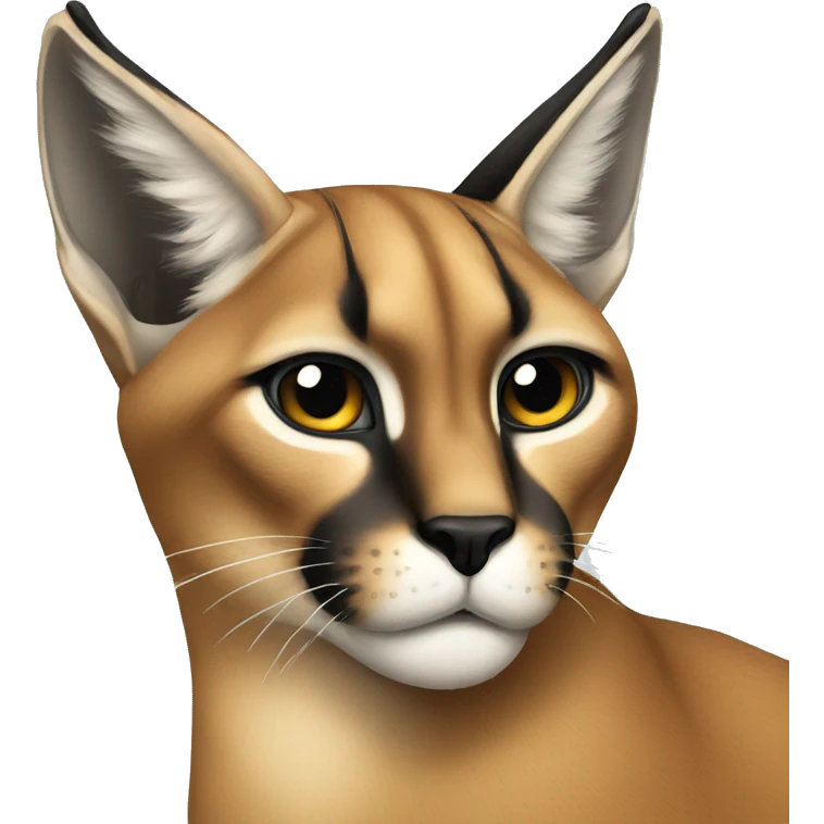 caracal being sad emoji