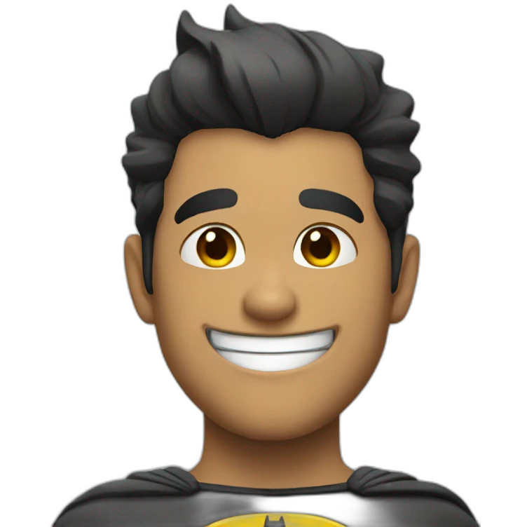 batman smile emoji