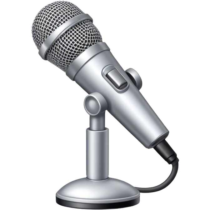 microphone  emoji