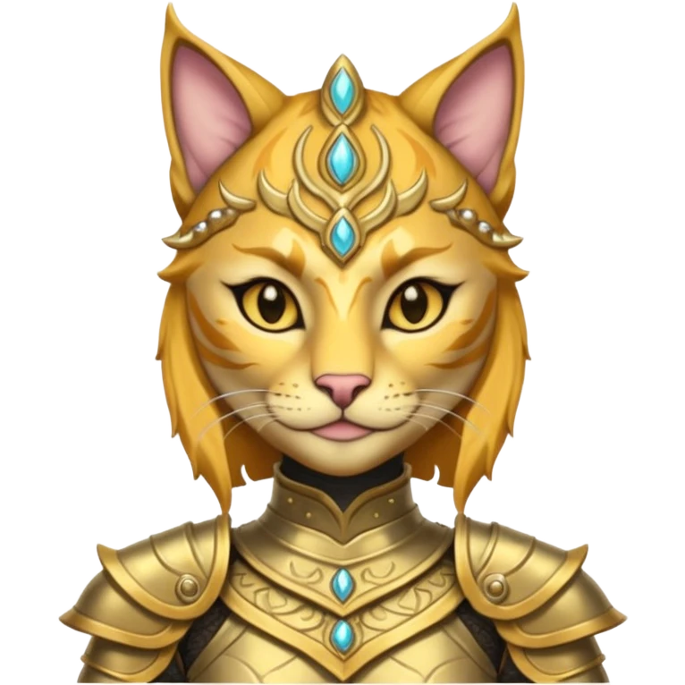 Female khajiit leader of the umbral rose  emoji