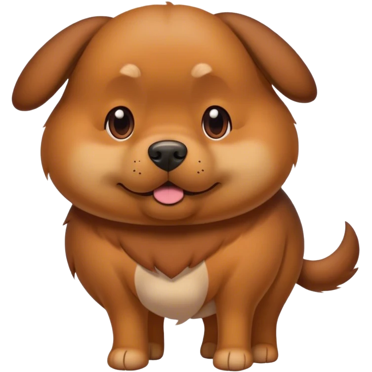 Dog have a big butt emoji