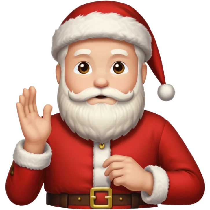 minecraft art santa claus emoji