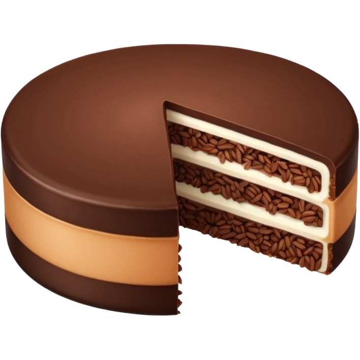 Thin Chocolate Rice Cake emoji