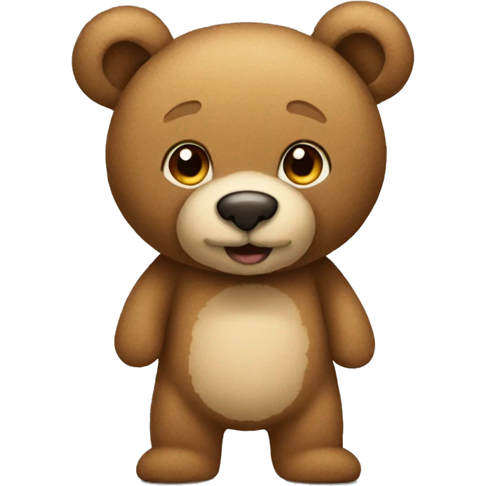 Teddy bear emoji