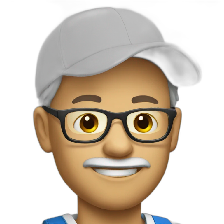 tennis nerd emoji