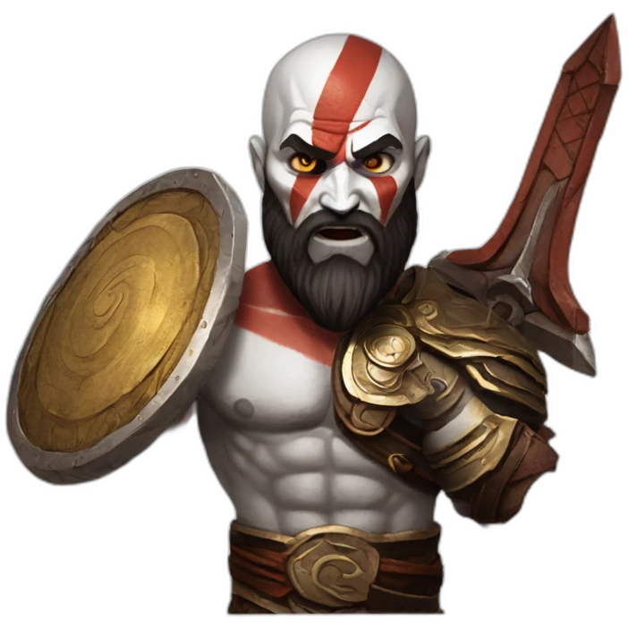 kratos god of war emoji