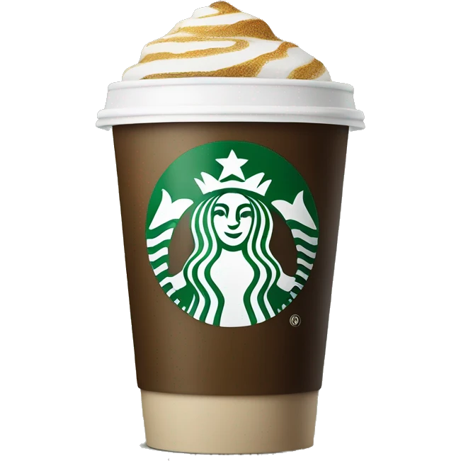 Starbucks coffee emoji