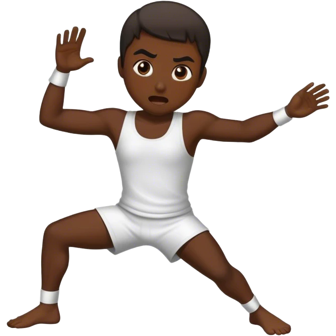 Kick to the face emoji