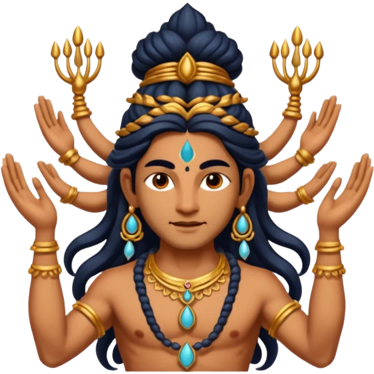shiva multibrazo emoji