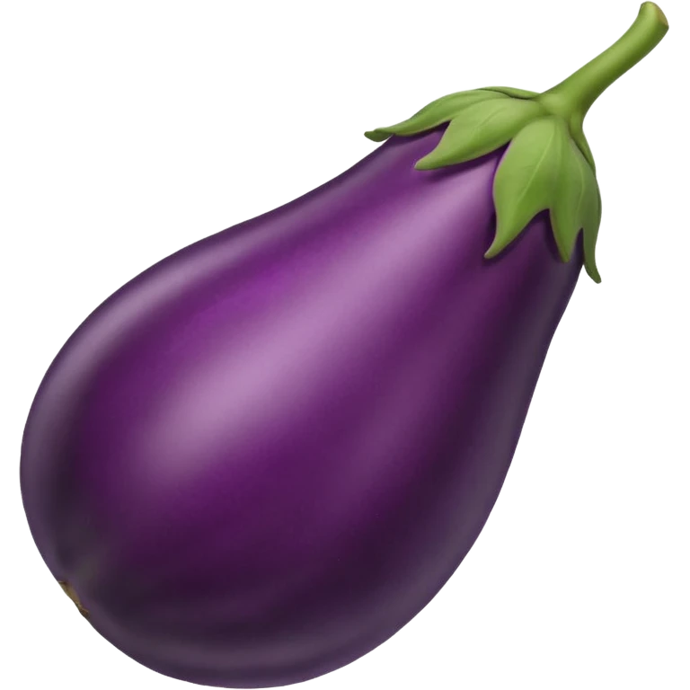 eggplant with big defined veins  emoji