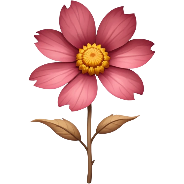 drying flower emoji