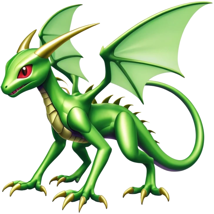 Shiny Exotic Flygon-Mewtwo-Genesect-Scyther-Hybrid-Creature emoji
