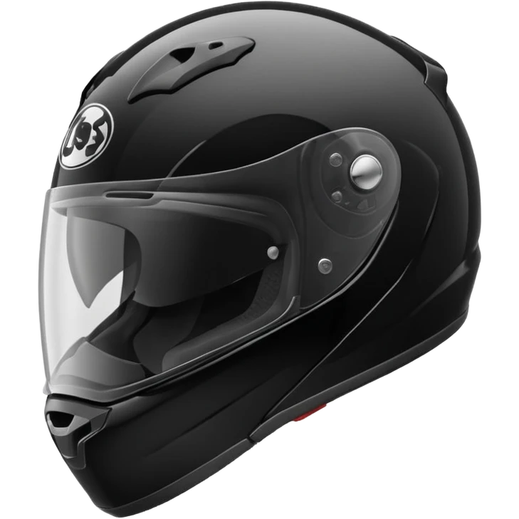 Motorcycle helmet cool emoji