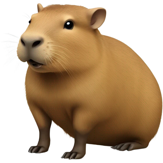 Capybara emoji