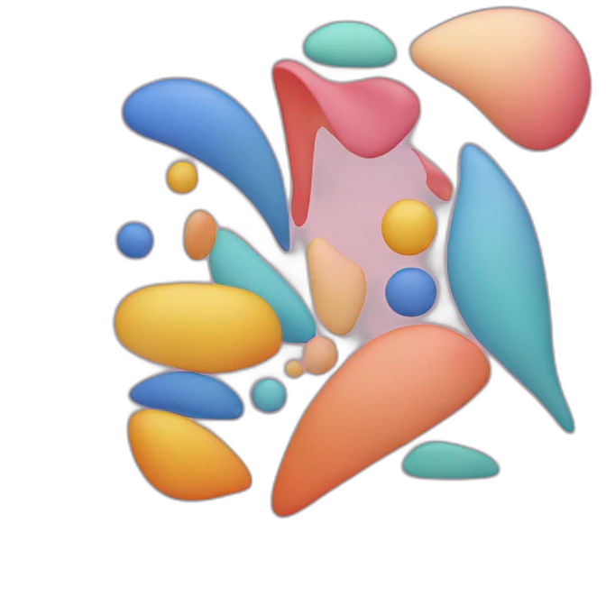 abstract art emoji