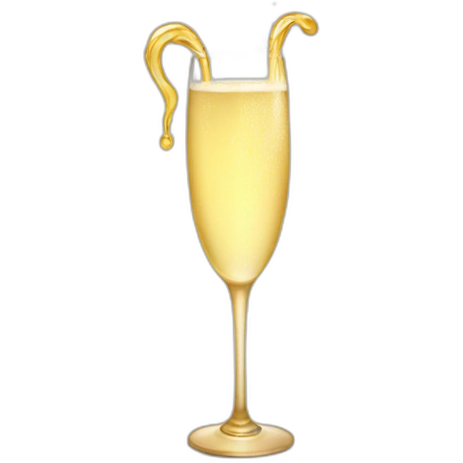 champagne emoji
