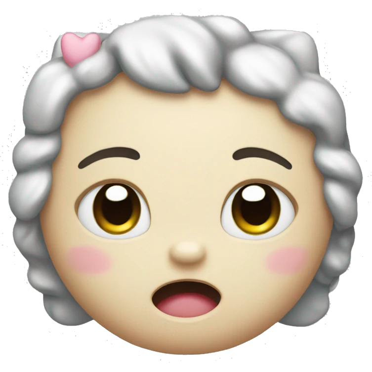 hello kitty crying emoji