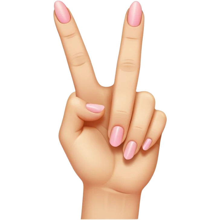tongue out middle finger with acrylic nail on up emoji