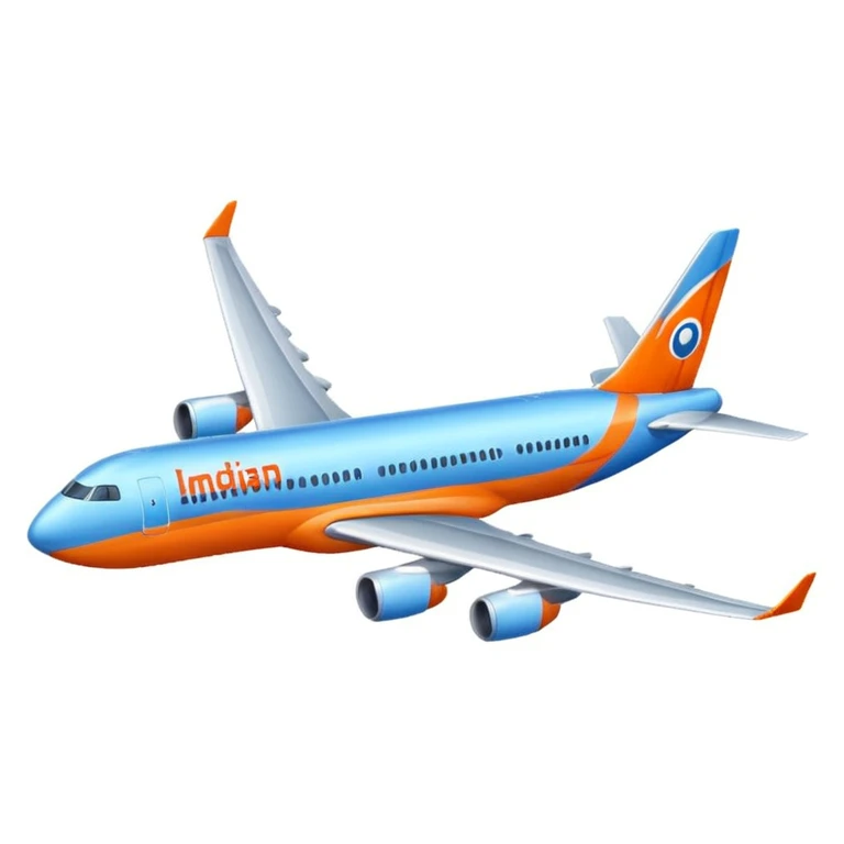 🇮🇳🛬INDIAN AIRLINES emoji