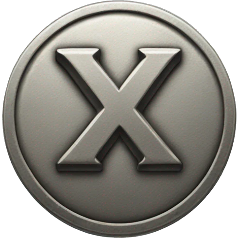 x coin emoji