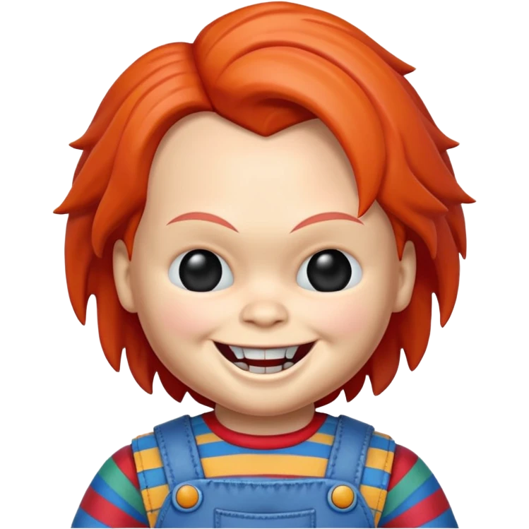 Un emojin de chuky emoji