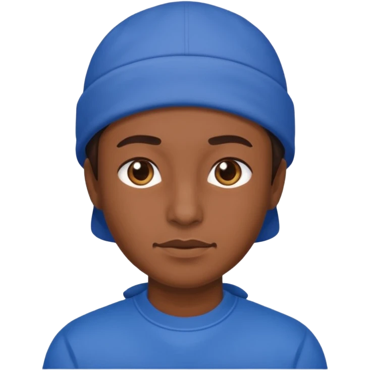 Cholos ropa azul  emoji